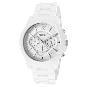 Bracelet de montre Fossil CE5012 Céramique Blanc 22mm